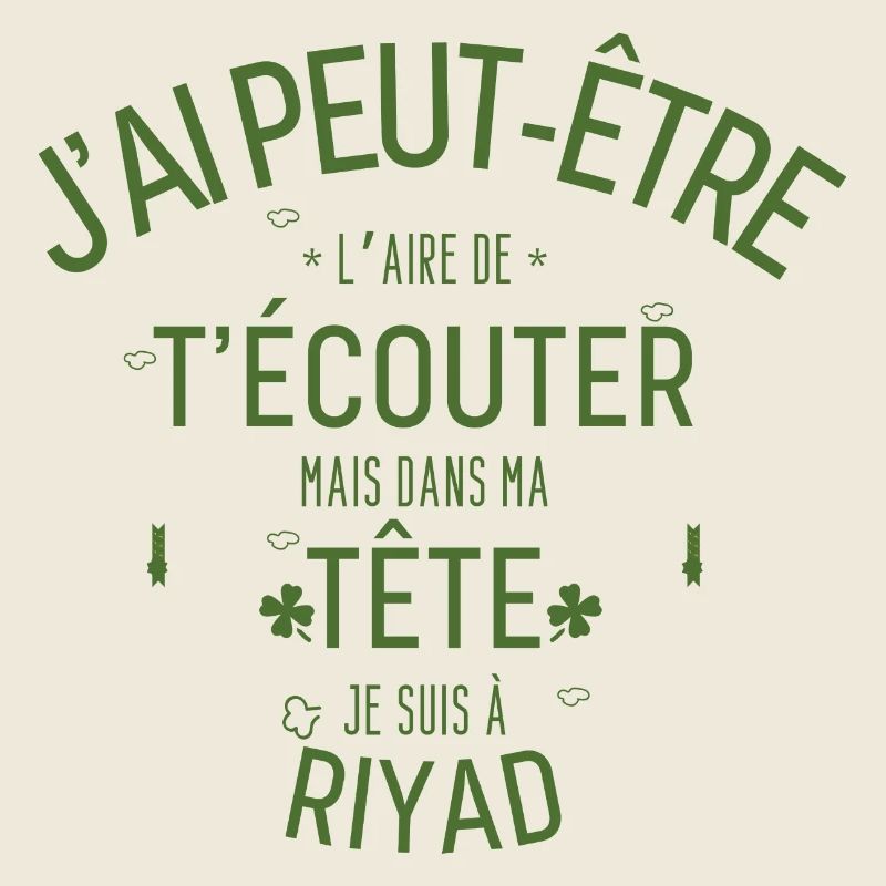 Dans ma Tête je suis à Riyad