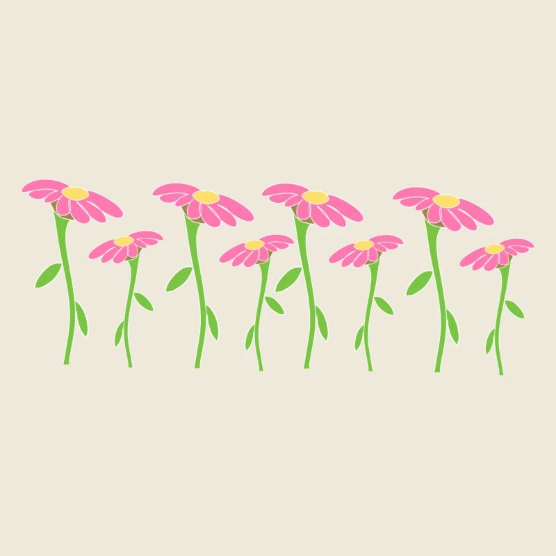 Symbole de fleur Fleur Plante Huit Fleurs