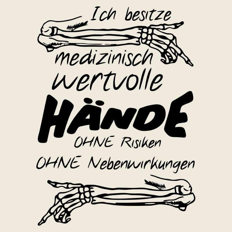 Medizinisch wertvolle Hände Geschenk Medizin
