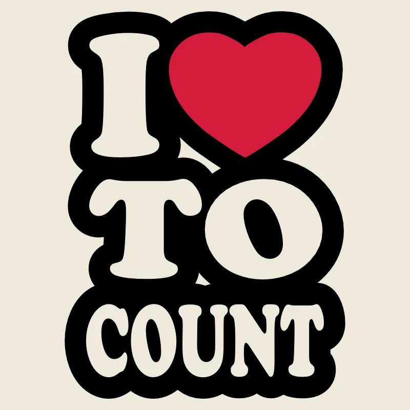 I love to count - J'aime compter