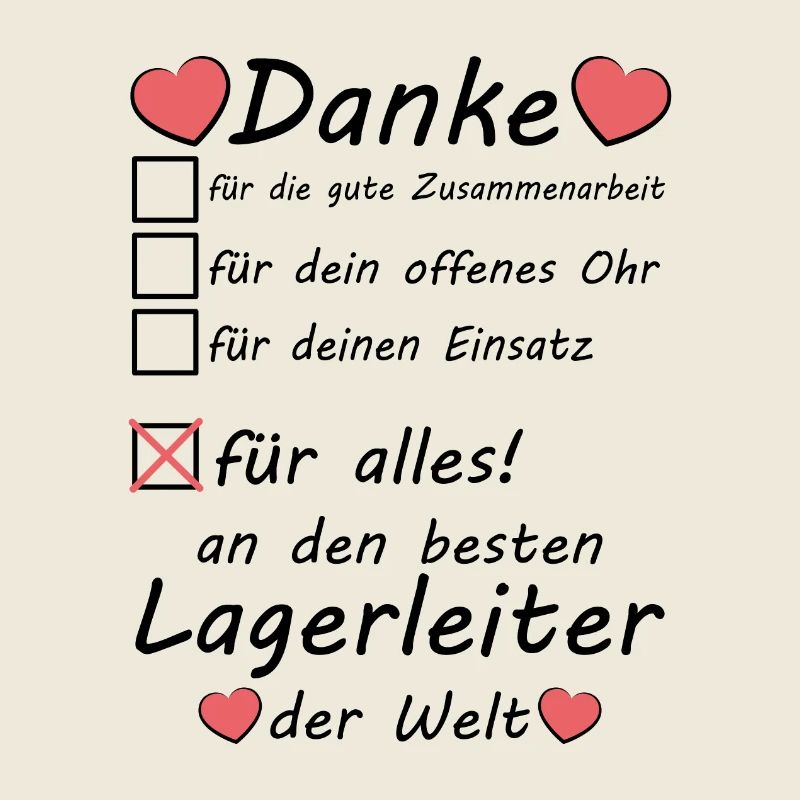 Beste Lagerleiter Danke sagen zum Abschied