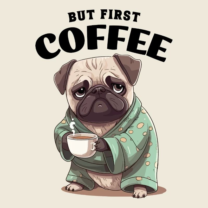 Café Carlin Chien Mais Premier Café Dire Drôle
