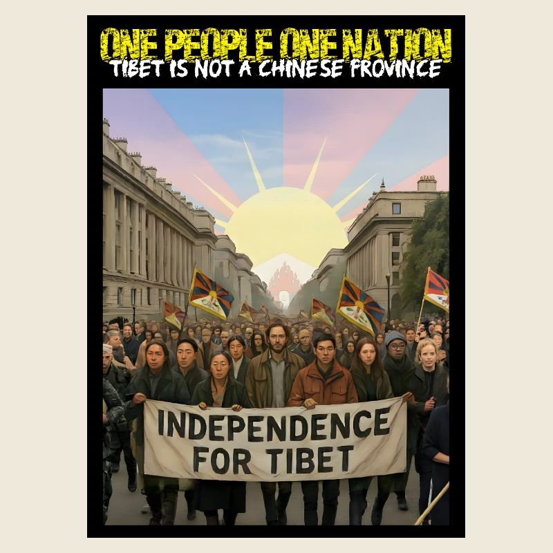 Tibetan Independence Protest