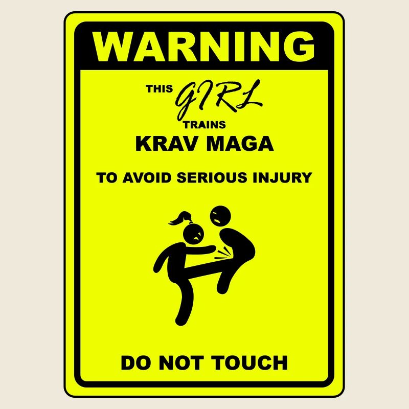 Warnung! Dieses Mädchen macht Krav Maga