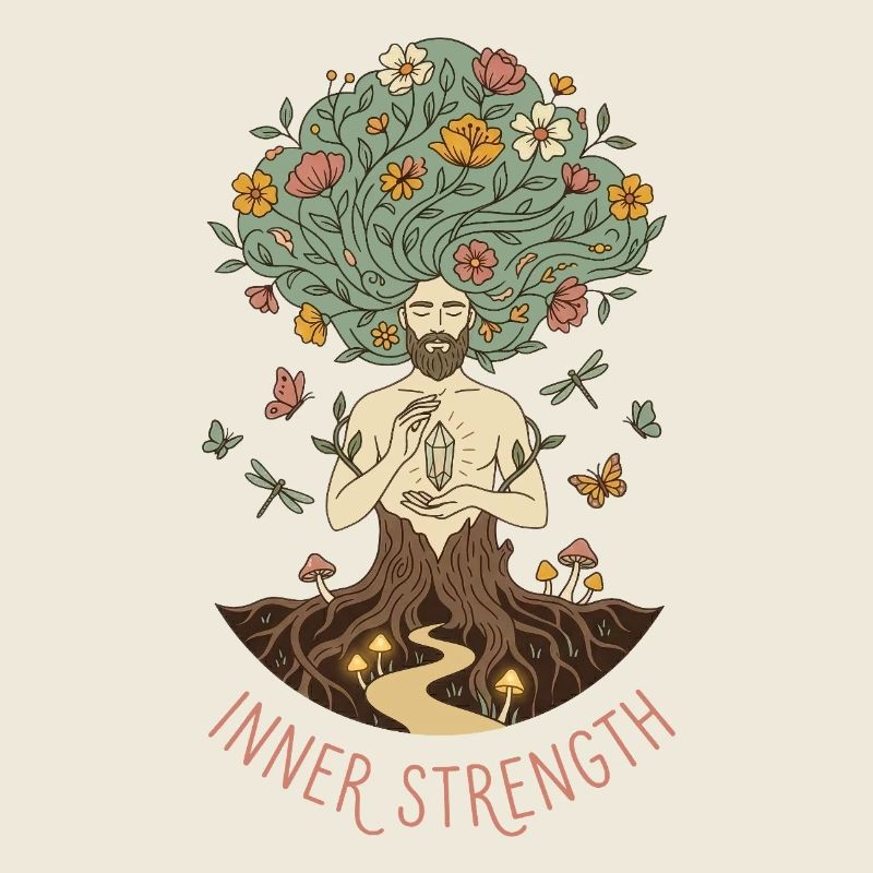 Inner Strength - Zen Botanical Nature