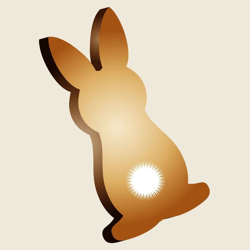 Osterhasen-Plätzchen mit Stummelschwänzchen