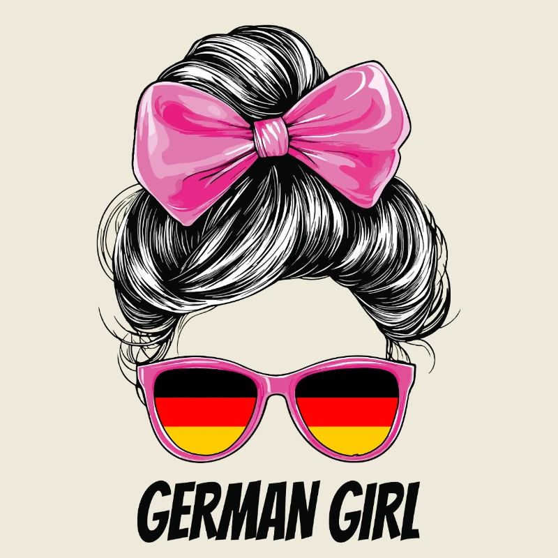 Drapeau du drapeau allemand Femme Fan de lunettes de soleil