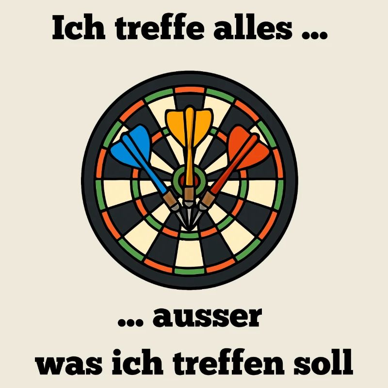 Dartboard Trio Colored Arrows