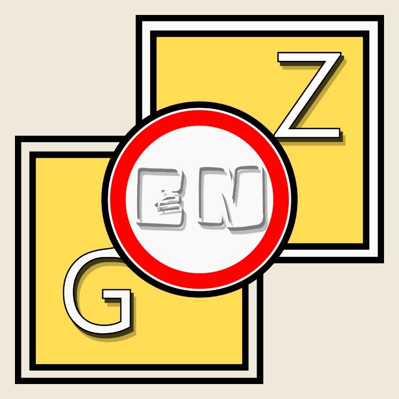 Logo abstrait Genz