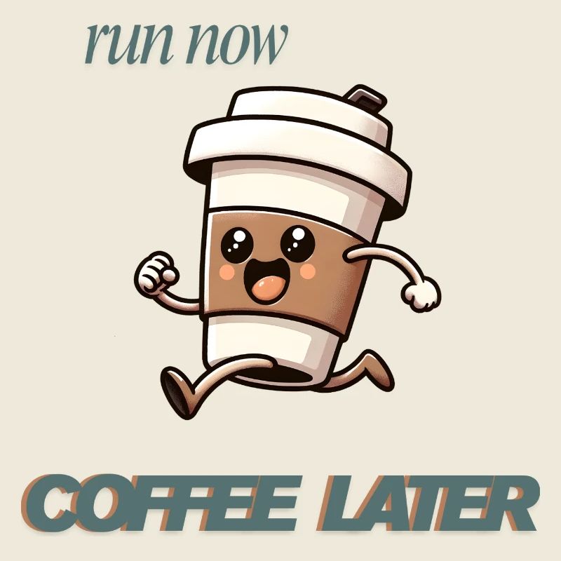 Run Now Coffee Later