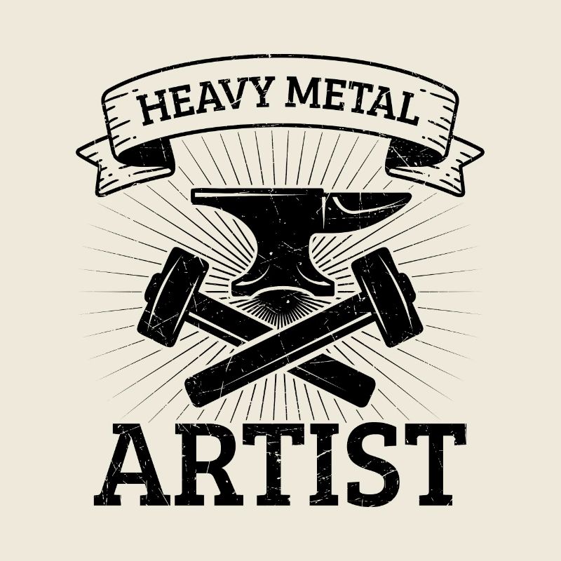 Blacksmith Heavy Metal Artist Gift Idea