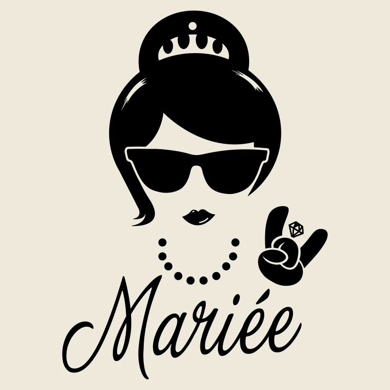 Future Bride Burial Life EVJF Vintage hipster