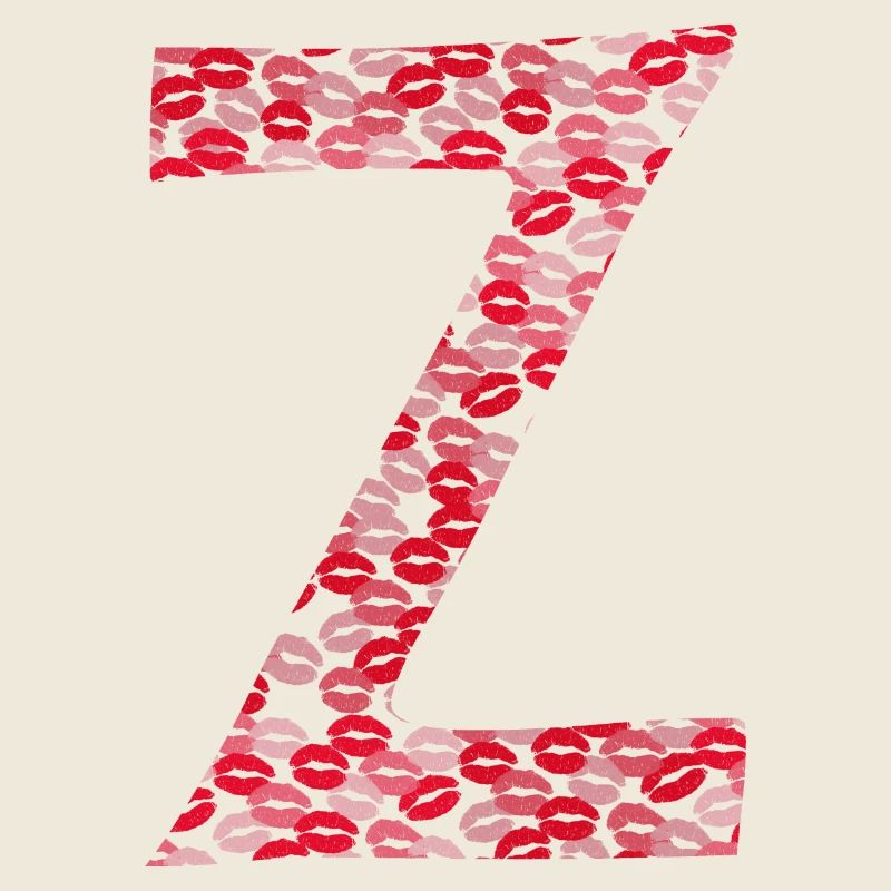 Lettre Z - bisous idée cadeau