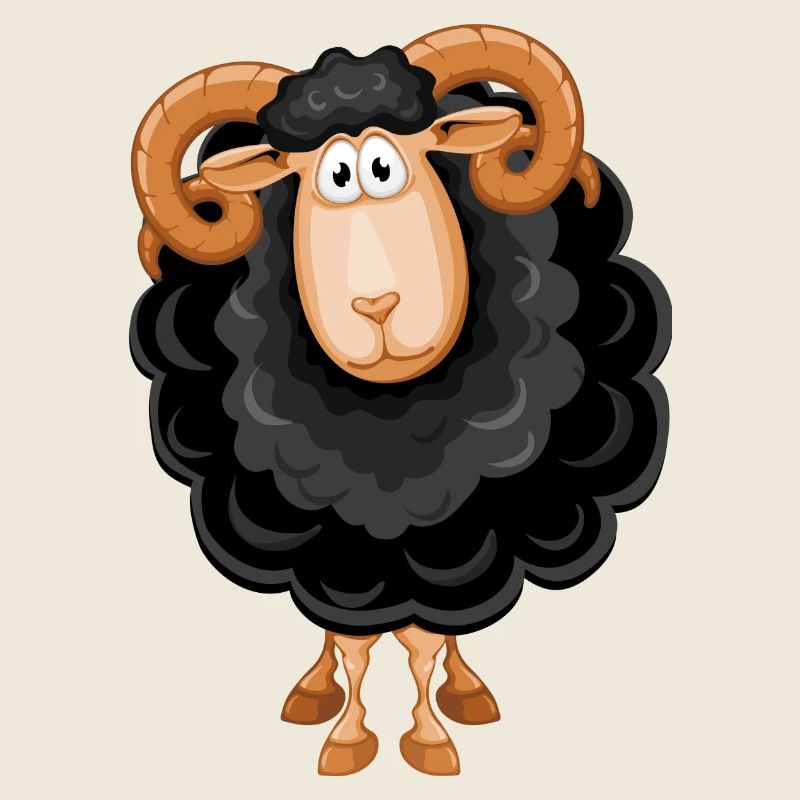 Schafe, Schwarzes Schaf, Schaf Humor