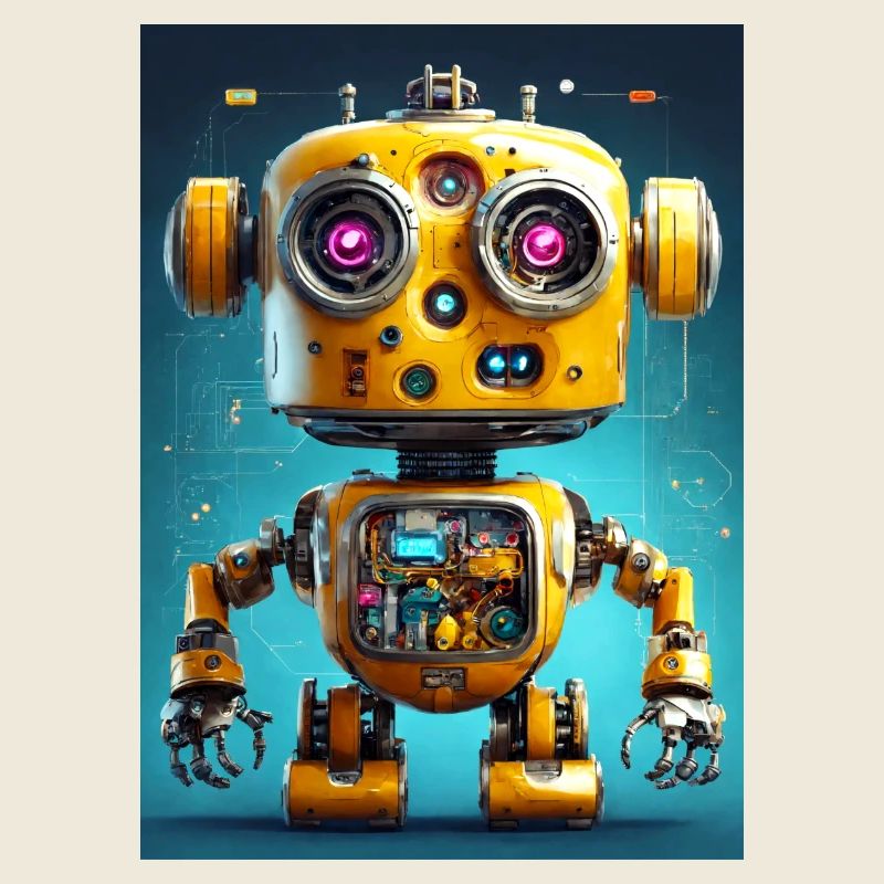 Robot Robot en métal