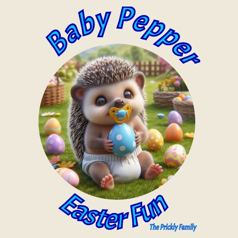 Baby Pepper Pricly Easter Fun