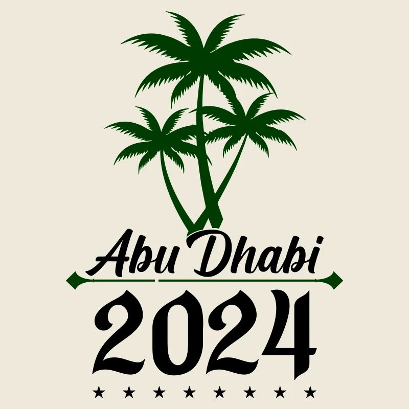 abu dhabi 2024 palmen