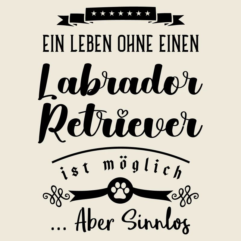 Labrador Retriever leben sinnlos
