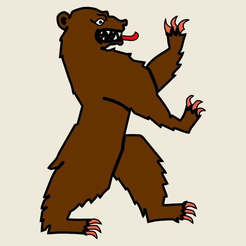L’ours brun – Symbole d’animal coriace de la nature sauvage