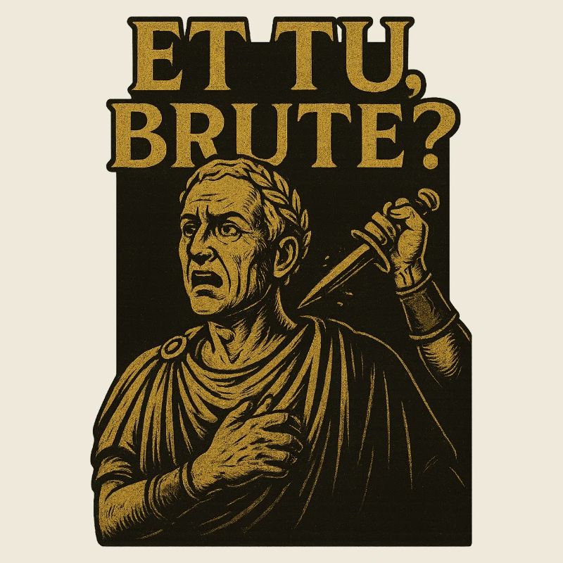 Et tu brute?