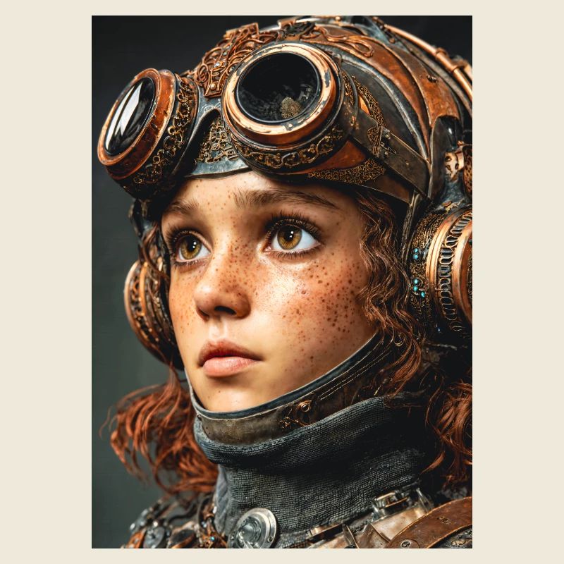 Brille Gaze Steampunk Scout