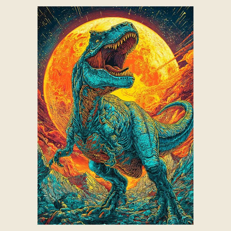 T Rex Inferno-Gebrüll