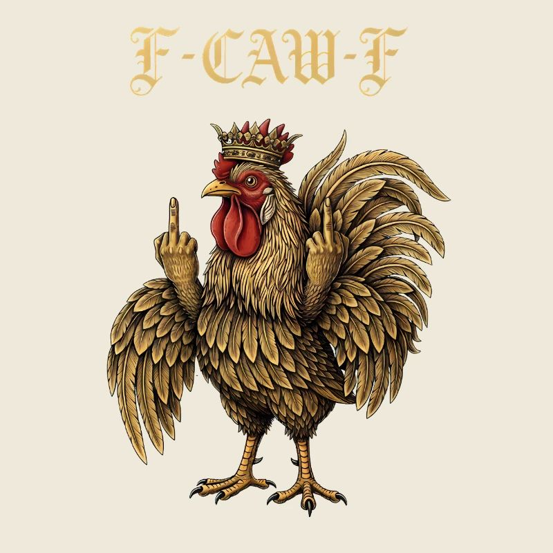 F-Caw-F Chicken Funny Gift