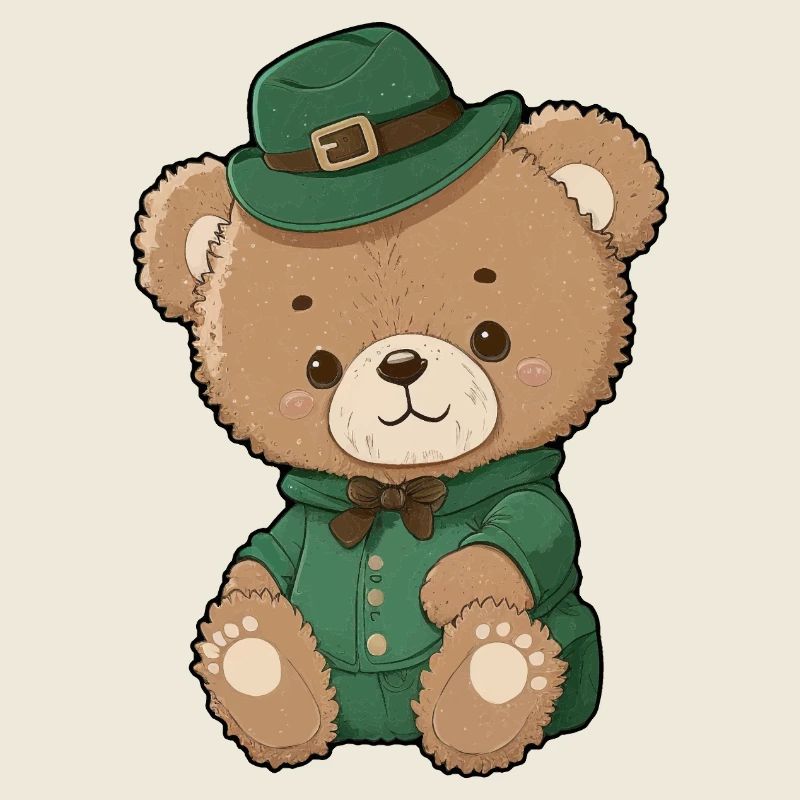 Emerald Leprechaun Bear