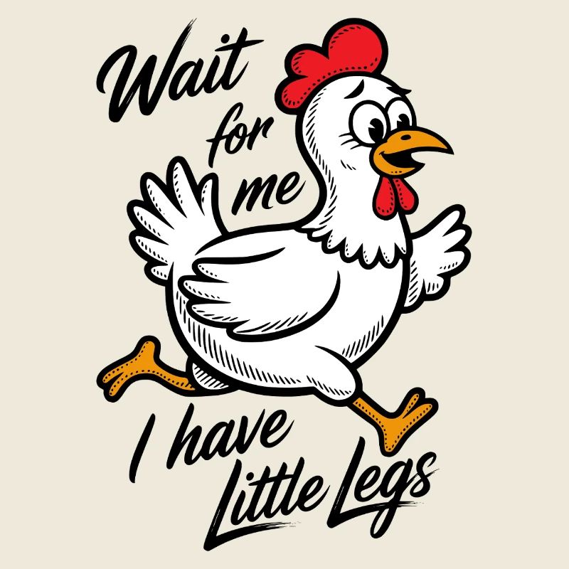 Attends-moi, j’ai de petites jambes - Lustiges Hein