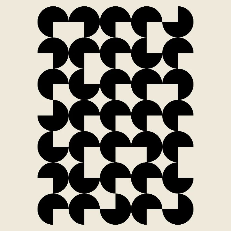 Cercles Motif géométrique