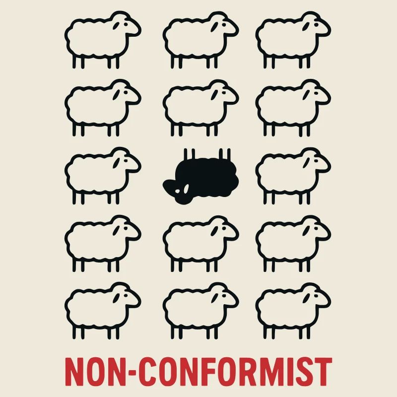 Black Sheep Rebel Unique Nonconformist Style