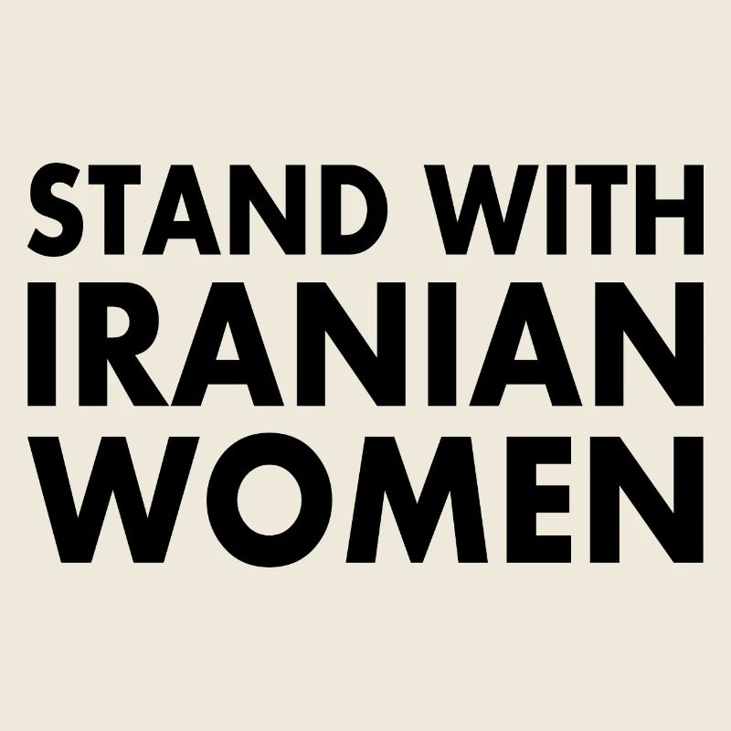 Stand with iranian women