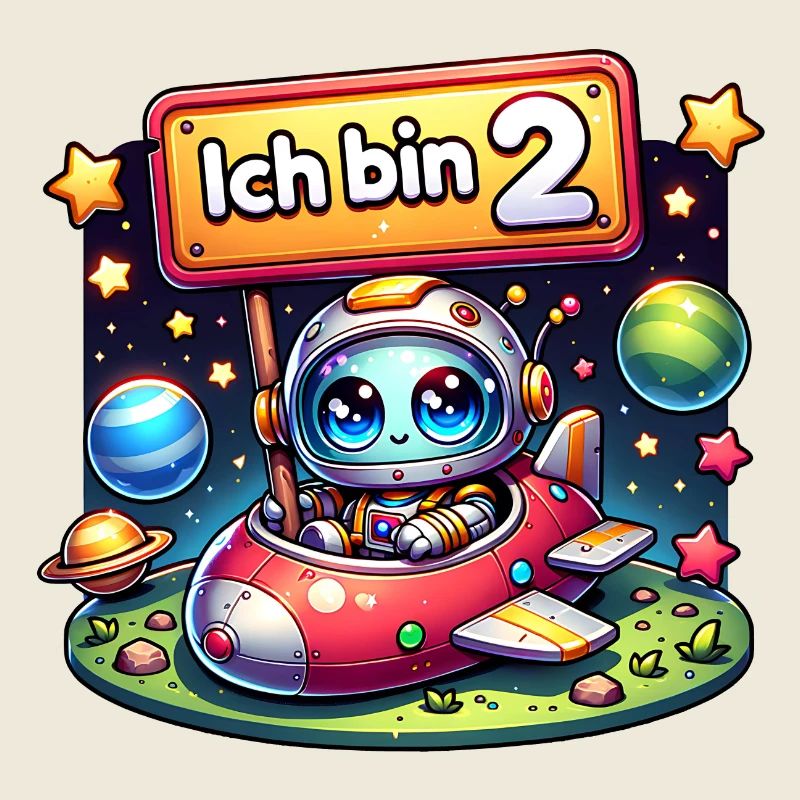 Ich bin 2 Jahre zweiter Geburtstag