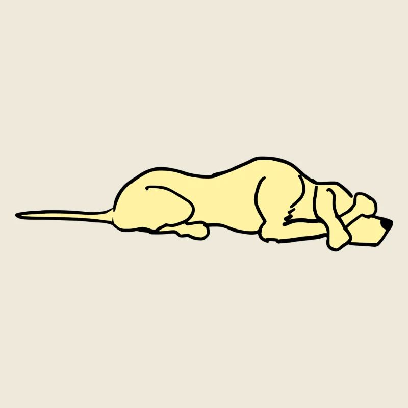 dessin animé chien