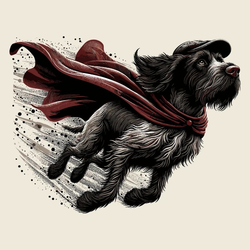 Super Hund Deutsch Drahthaar DD Pointer Geschenk