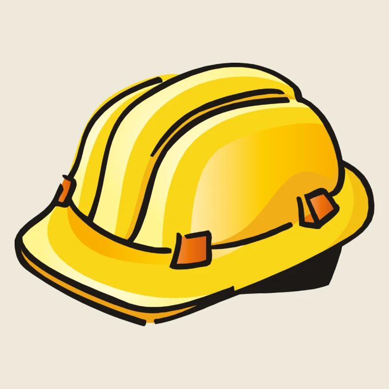 gelber Bauhelm | hard hat