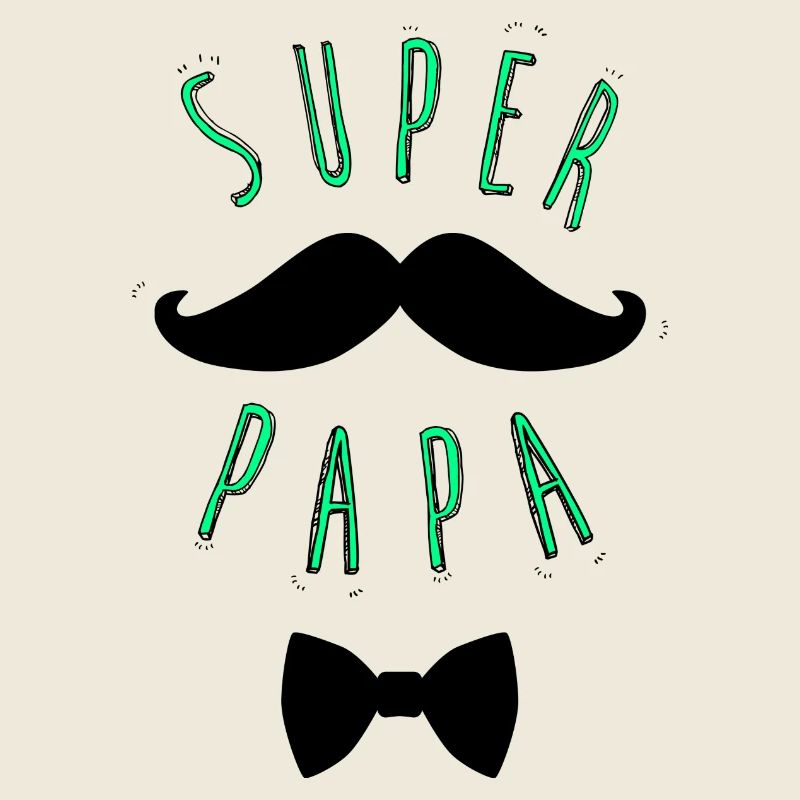 Super papa moustache