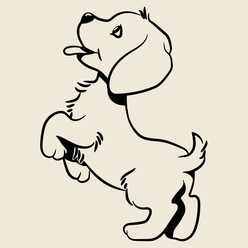 Dog baby cute
