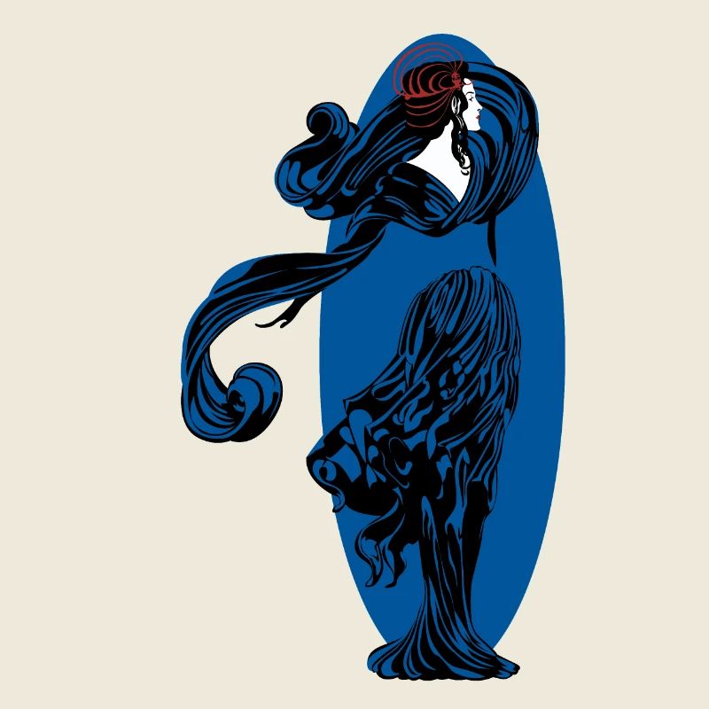 Frauen Silhouette