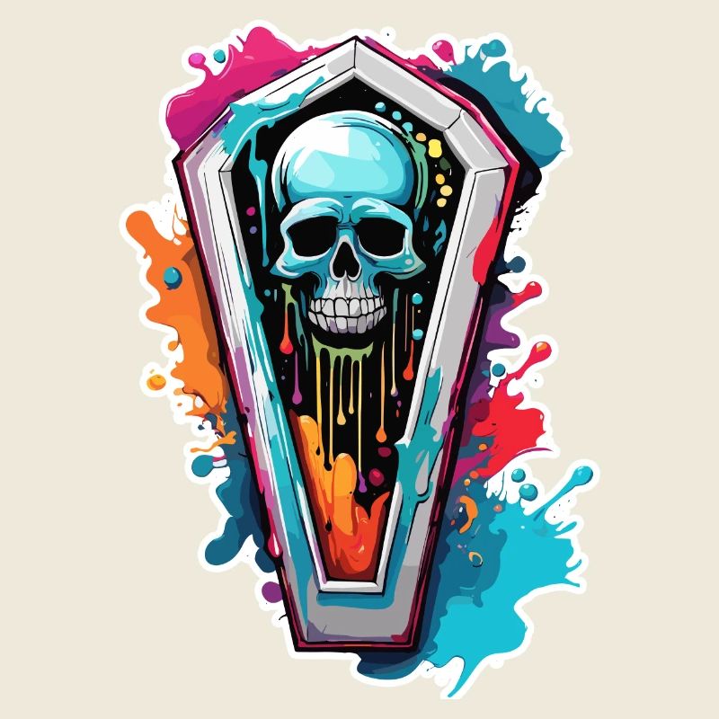 Sarg / Letzte Ruhestätte / Erde / Bestattung