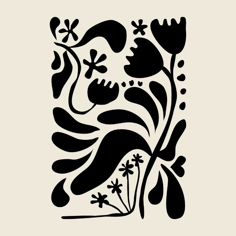 Style abstrait Floral Matisse