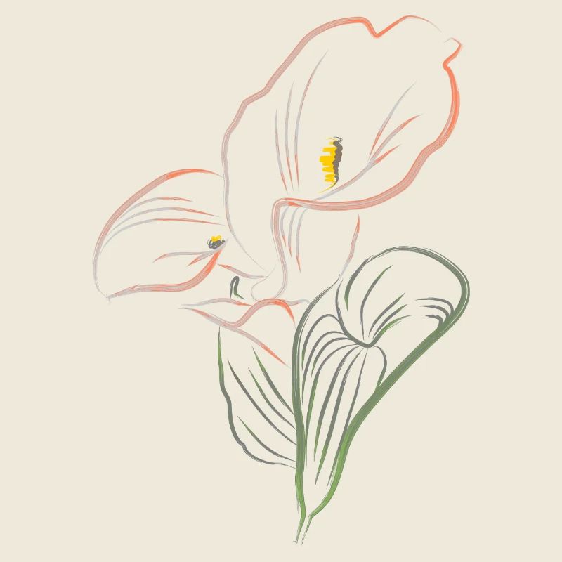 CALLA mix AutmnOrange2