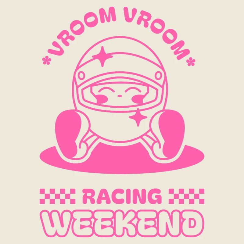 Week-end de course - Vroom Vroom (édition rose)