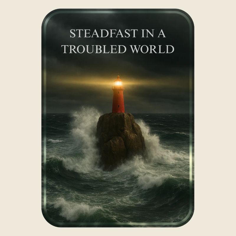 STEADFAST IN A TROUBLED WORLD