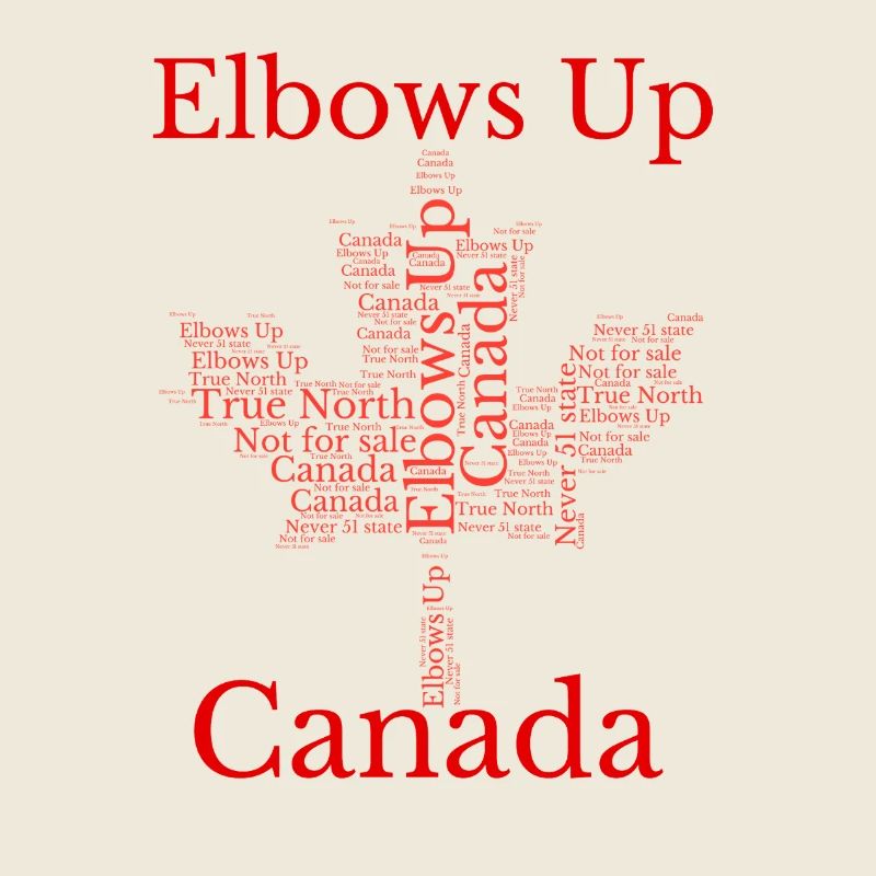 Elbows Up Canada Protest T-shirt 