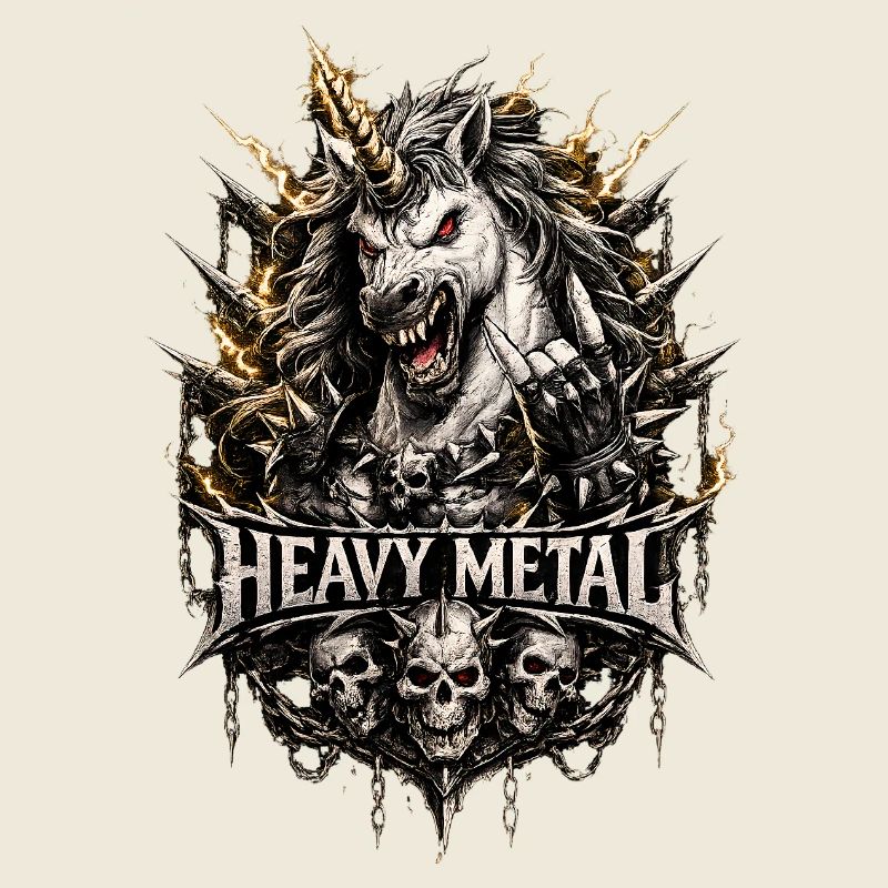 Heavy Metal Unicorn – Skull Rock