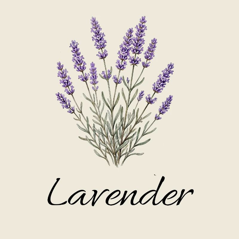 Lavender Dreams – Botanical Vintage Illustration