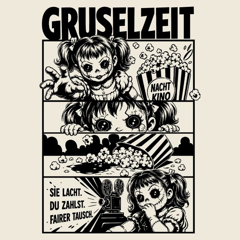 Gruselzeit Nachtkino Horror Puppe