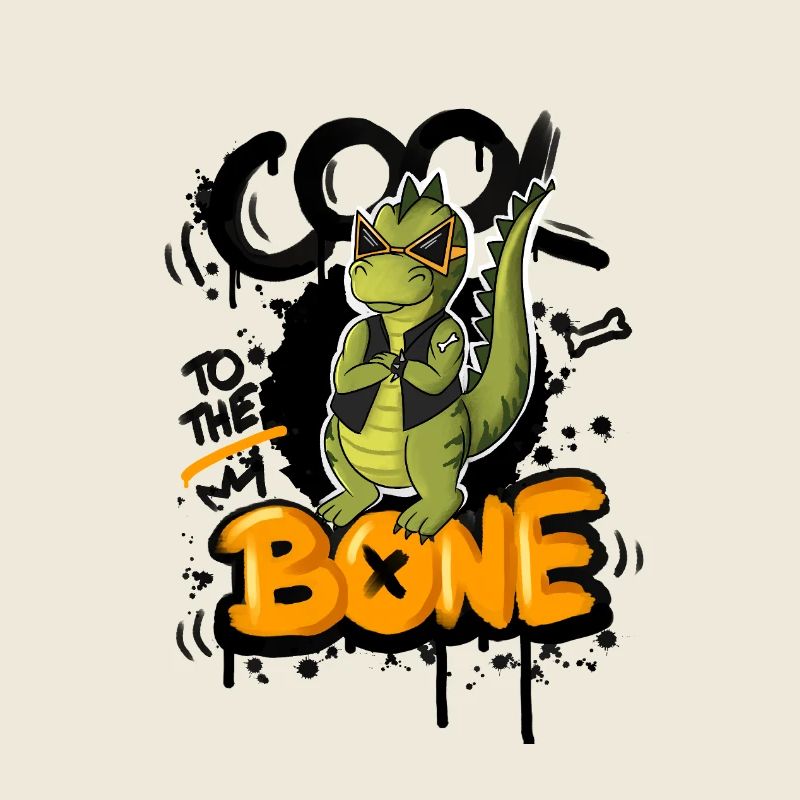 Police Dino BONE Casual