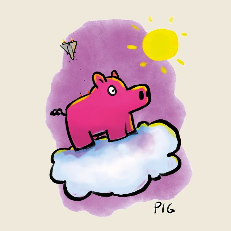 Warpig on a cloud